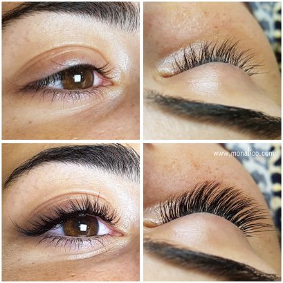 Pestañas por pelo