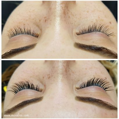 Extensiones de pestañas 2d