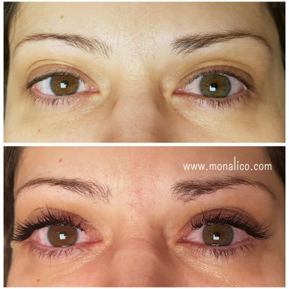 Pestañas postizas pelo a pelo precio