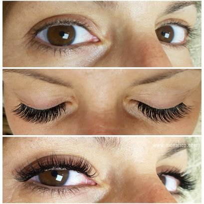 Lugares donde ponen extensiones de pestañas