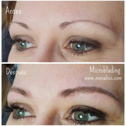 Delineado de cejas permanente