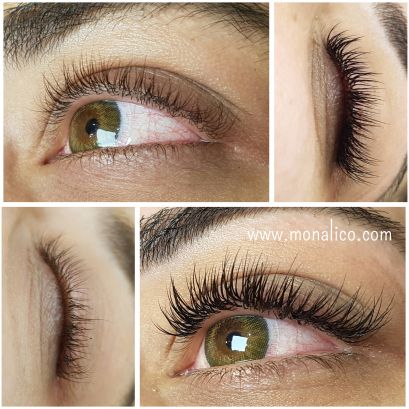 Diferentes tipos de extensiones de pestañas