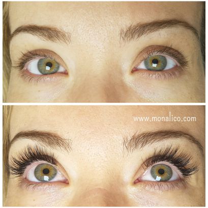 Alargamiento de pestañas precio