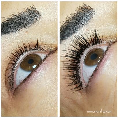 Alargamiento pestañas