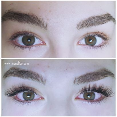 Como hacer extensiones de pestañas