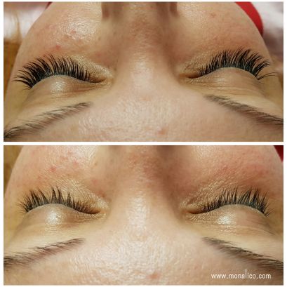 Tipos extensiones de pestañas