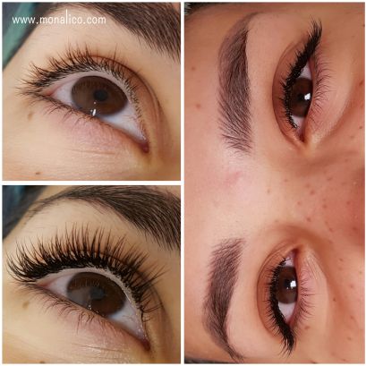 Extension de pestañas volumen ruso