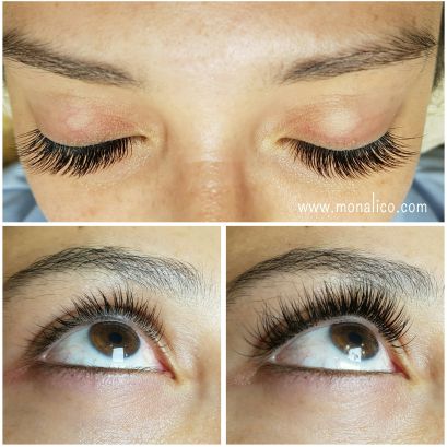 Aplicacion pestañas mink