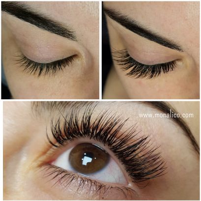 Pegamento de pestañas pelo a pelo