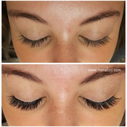 Extensiones de pestañas premium