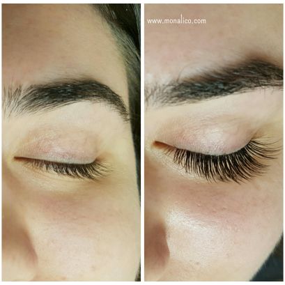 Pestañas efecto ruso