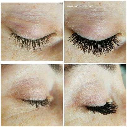 Desmaquillar extensiones de pestañas