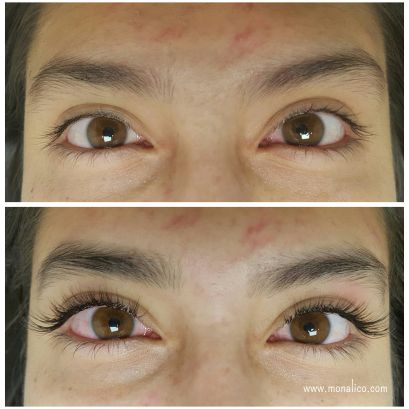 Extensiones de pestañas informacion