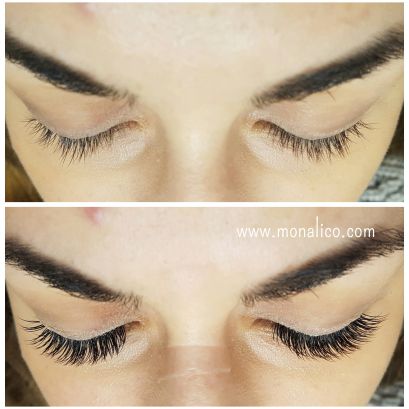 Extensiones de pestañas costo