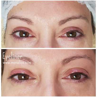 Tatuaje de ojos delineado precio