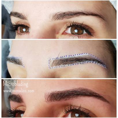 Microblading famosas